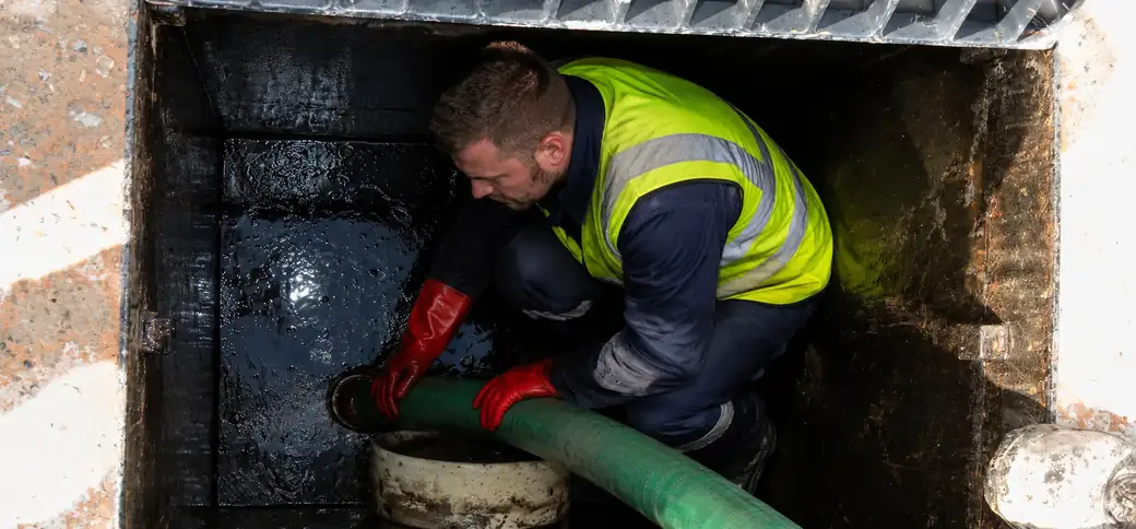 HydroJetDubai technicians clearing an underground sewer line
